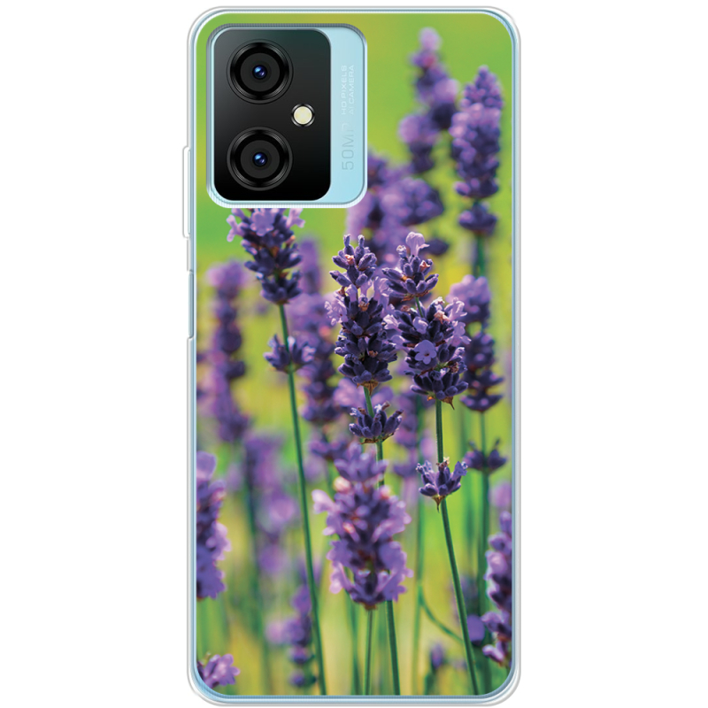 Чехол BoxFace Blackview Oscal C70 Green Lavender