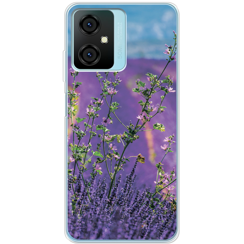 Чехол BoxFace Blackview Oscal C70 Lavender Field