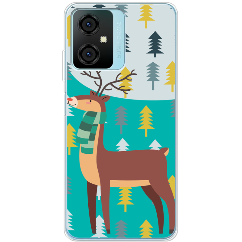 Чехол BoxFace Blackview Oscal C70 Foresty Deer