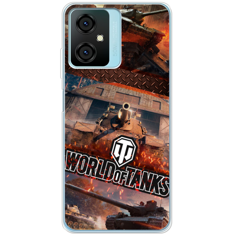 Чехол BoxFace Blackview Oscal C70 World Of Tanks