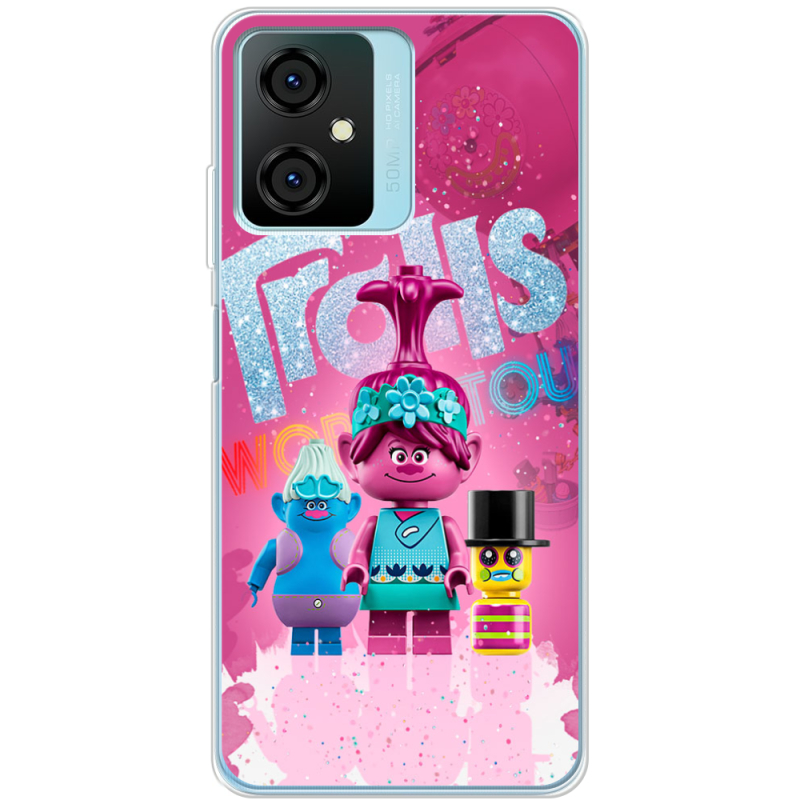 Чехол BoxFace Blackview Oscal C70 Lego Trolls