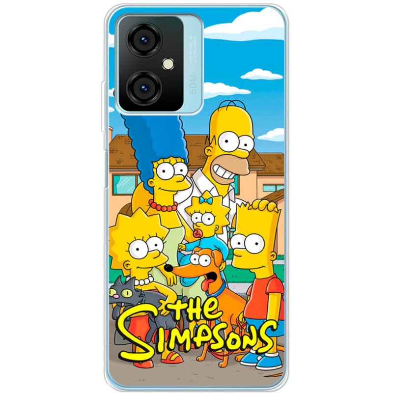 Чехол BoxFace Blackview Oscal C70 The Simpsons