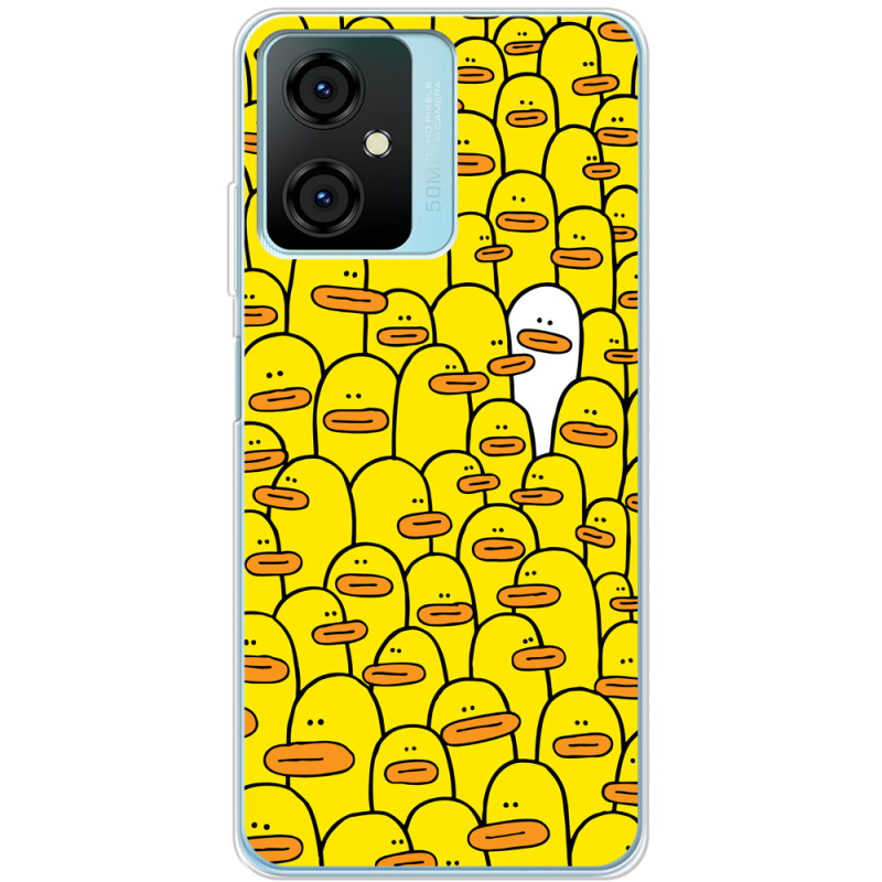 Чехол BoxFace Blackview Oscal C70 Yellow Ducklings