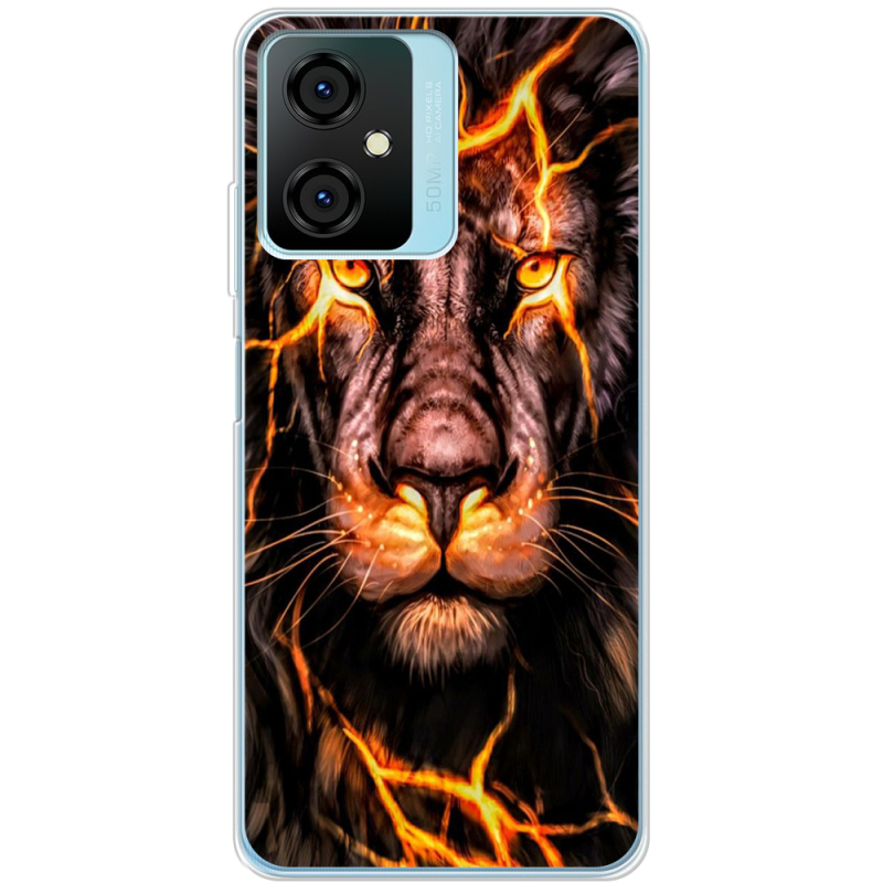 Чехол BoxFace Blackview Oscal C70 Fire Lion