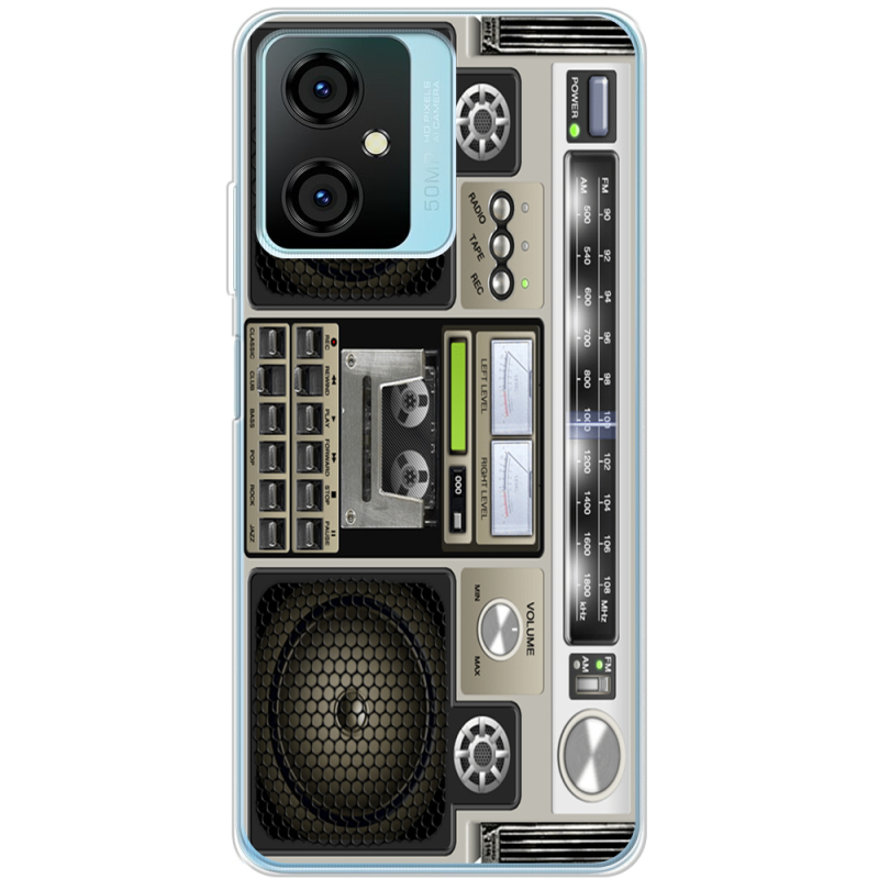 Чехол BoxFace Blackview Oscal C70 Old Boombox