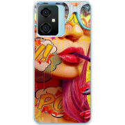 Чехол BoxFace Blackview Oscal C70 Yellow Girl Pop Art