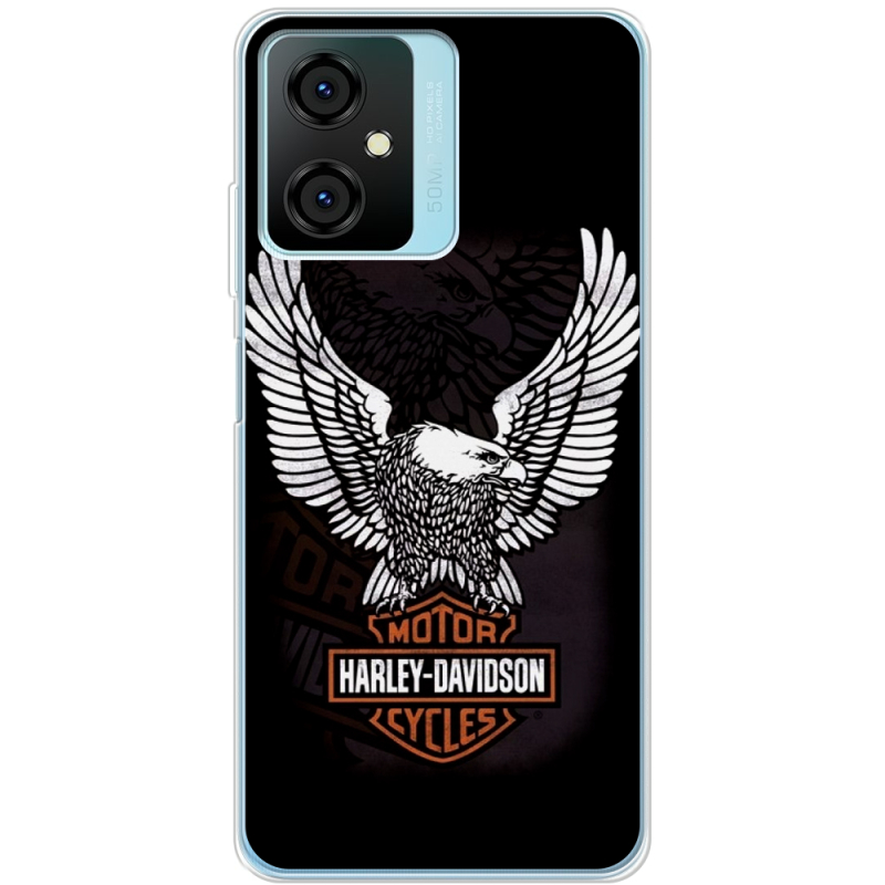 Чехол BoxFace Blackview Oscal C70 Harley Davidson and eagle