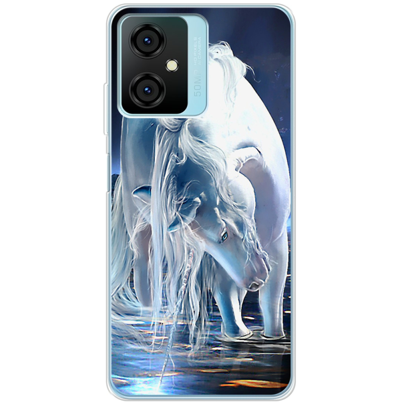 Чехол BoxFace Blackview Oscal C70 White Horse