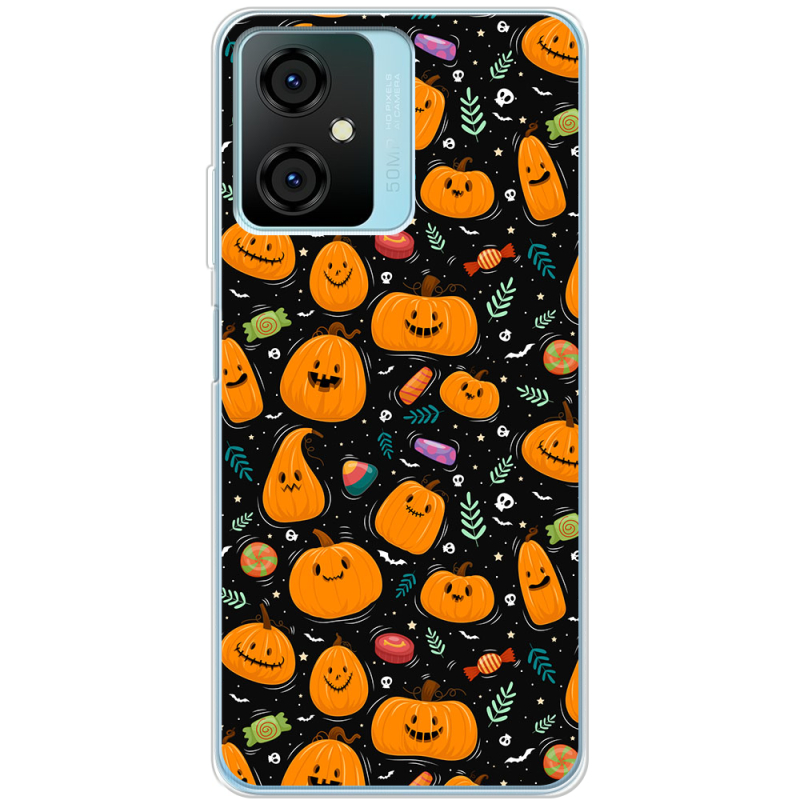 Чехол BoxFace Blackview Oscal C70 Cute Halloween