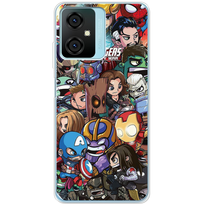 Чехол BoxFace Blackview Oscal C70 Avengers Infinity War