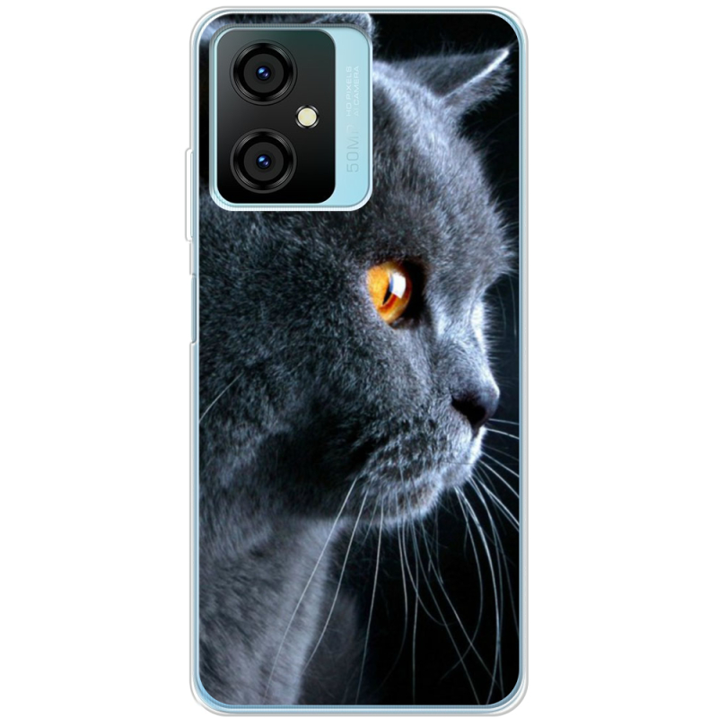 Чехол BoxFace Blackview Oscal C70 English cat