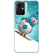 Чехол BoxFace Blackview Oscal C70 Skier Snowman