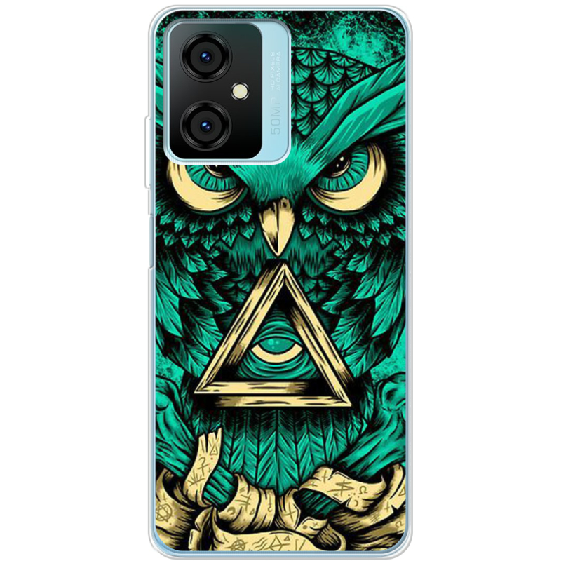 Чехол BoxFace Blackview Oscal C70 Masonic Owl