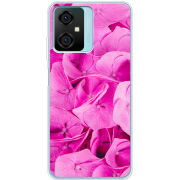 Чехол BoxFace Blackview Oscal C70 Pink Flowers