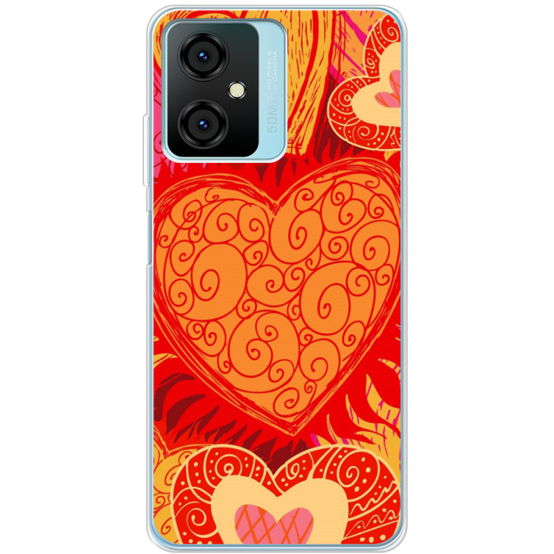 Чехол BoxFace Blackview Oscal C70 Warm Hearts