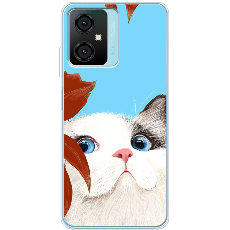 Чехол BoxFace Blackview Oscal C70 Wondering Cat