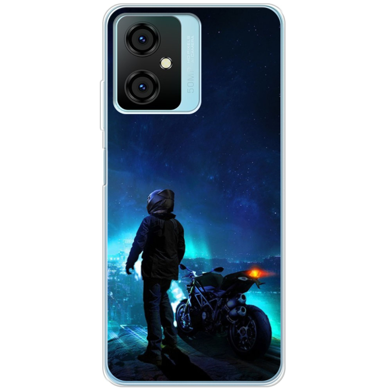 Чехол BoxFace Blackview Oscal C70 Motorcyclist