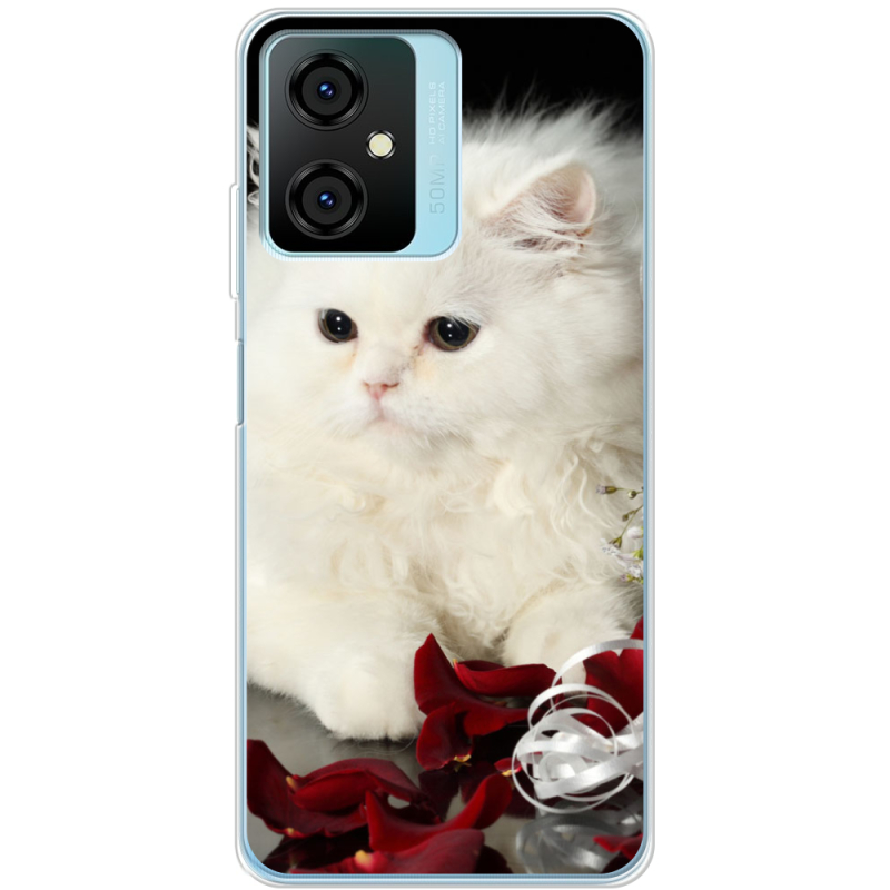 Чехол BoxFace Blackview Oscal C70 Fluffy Cat