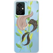 Прозрачный чехол BoxFace Blackview Oscal C70 Cute Mermaid