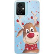 Прозрачный чехол BoxFace Blackview Oscal C70 Winter Deer