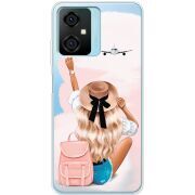 Прозрачный чехол BoxFace Blackview Oscal C70 Travel Girl