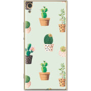 Чехол Uprint Sony Xperia XA1 Ultra Dual G3212 L-green Cacti