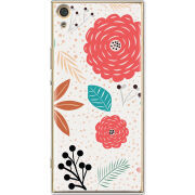 Чехол Uprint Sony Xperia XA1 Ultra Dual G3212 Line Flowers