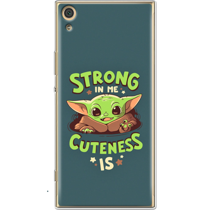 Чехол Uprint Sony Xperia XA1 Ultra Dual G3212 Strong in me Cuteness is