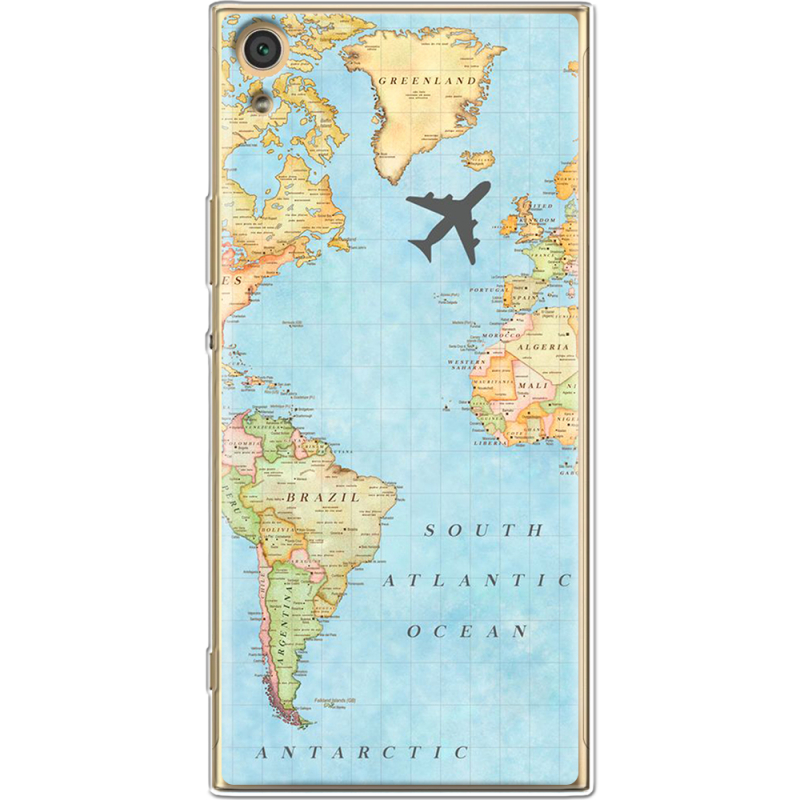 Чехол Uprint Sony Xperia XA1 Ultra Dual G3212 Карта