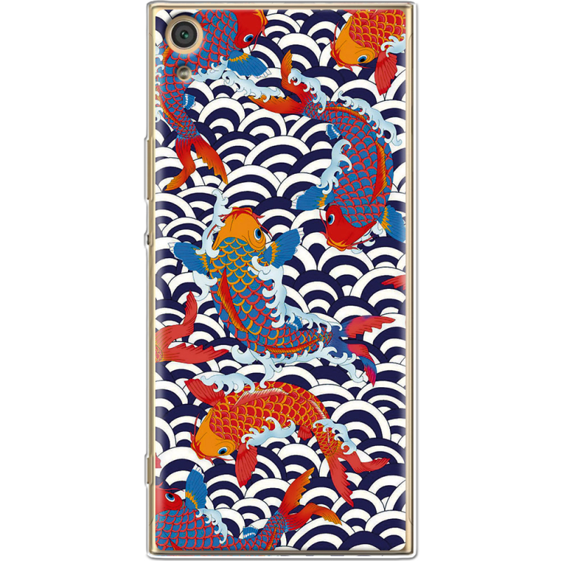 Чехол Uprint Sony Xperia XA1 Ultra Dual G3212 Koi Fish