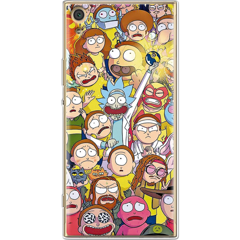 Чехол Uprint Sony Xperia XA1 Ultra Dual G3212 Rick and Morty