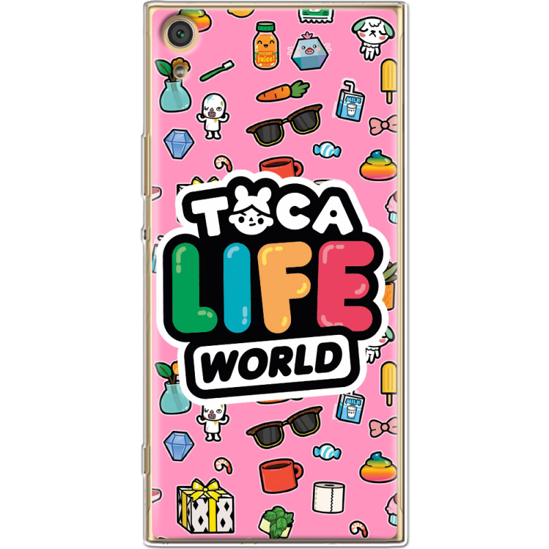 Чехол Uprint Sony Xperia XA1 Ultra Dual G3212 Toca Boca Life World