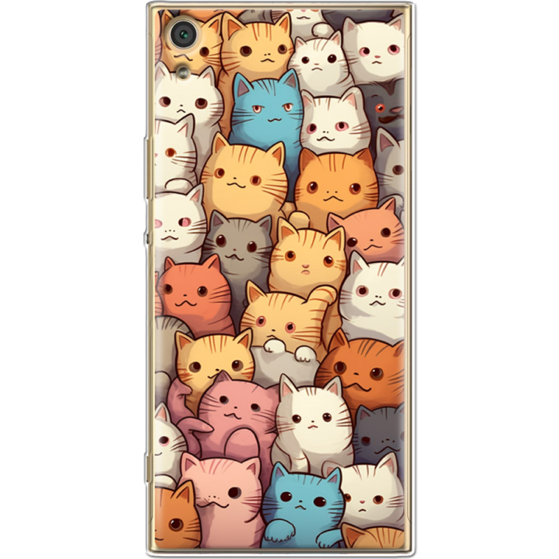 Чехол Uprint Sony Xperia XA1 Ultra Dual G3212 Котики муркотики