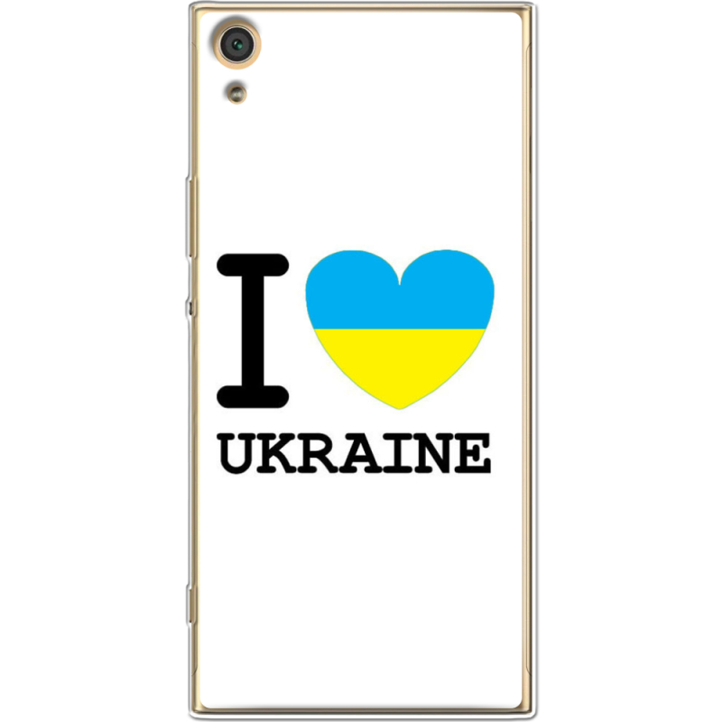 Чехол Uprint Sony Xperia XA1 Ultra Dual G3212 I love Ukraine