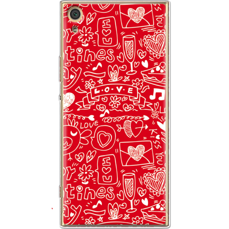 Чехол Uprint Sony Xperia XA1 Ultra Dual G3212 Happy Valentines