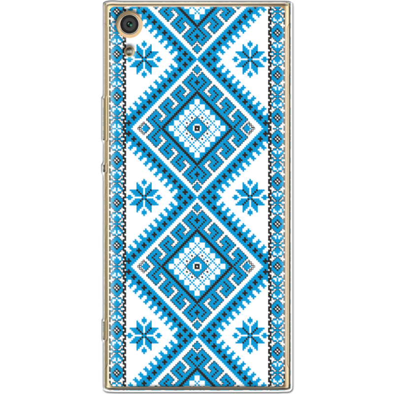 Чехол Uprint Sony Xperia XA1 Ultra Dual G3212 Блакитний Орнамент