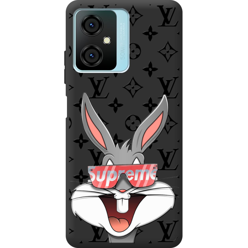 Черный чехол BoxFace Blackview Oscal C70 looney bunny