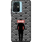 Черный чехол BoxFace Blackview Oscal C70 Man Pattern