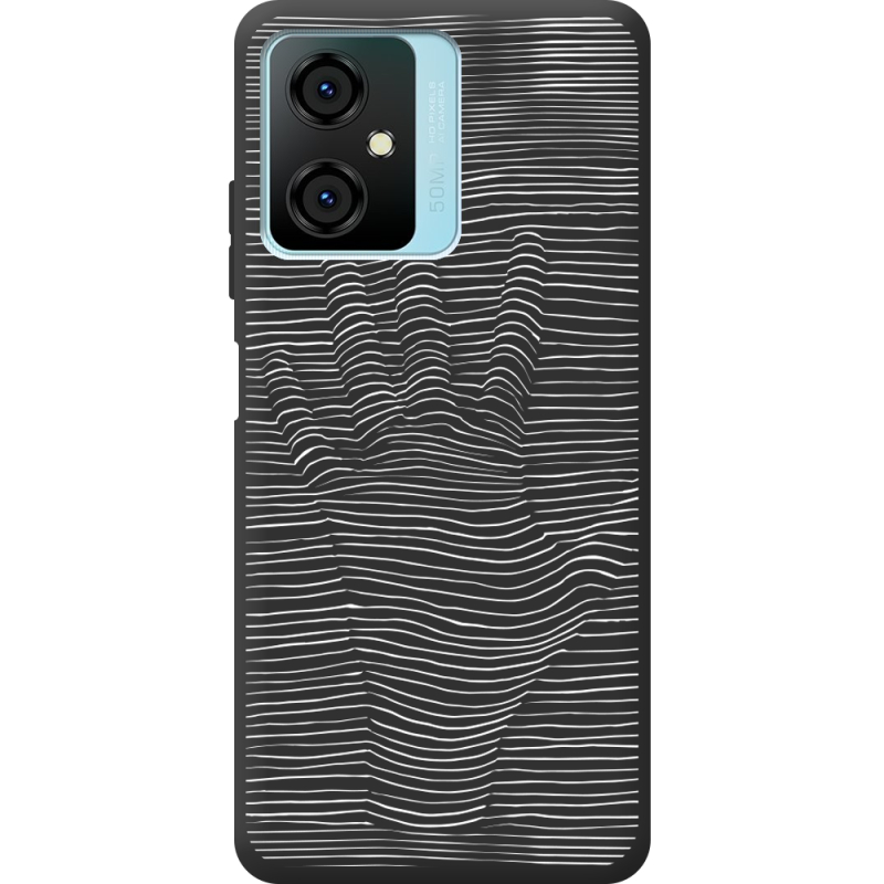 Черный чехол BoxFace Blackview Oscal C70 Optical Hand