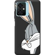 Черный чехол BoxFace Blackview Oscal C70 Lucky Rabbit