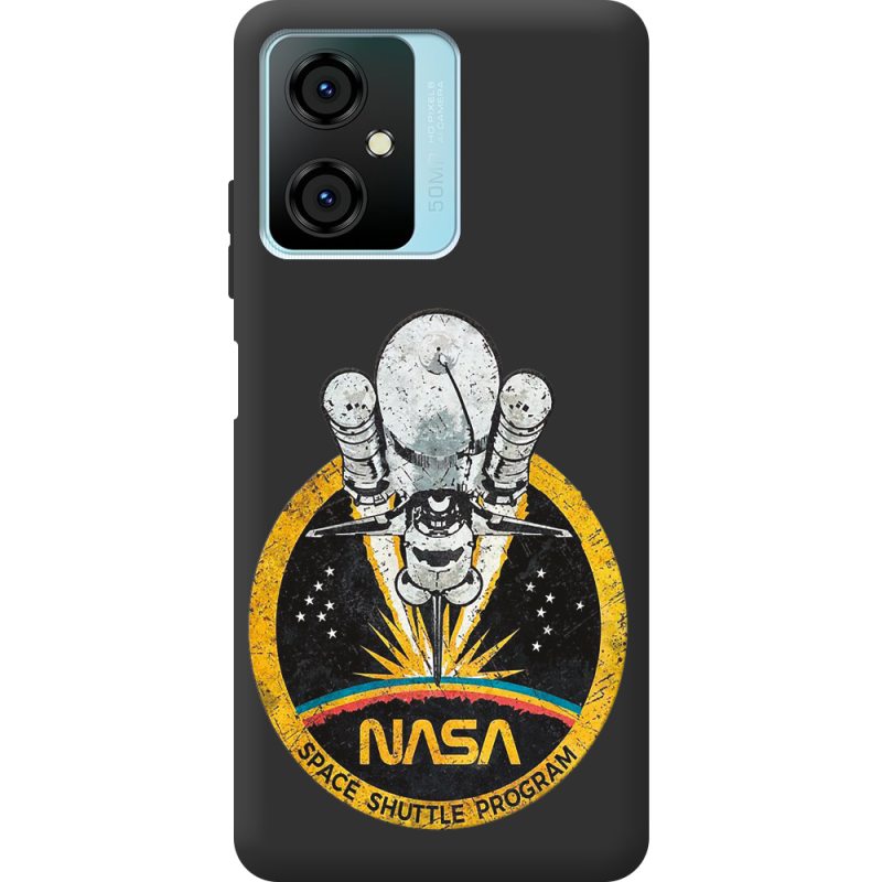 Черный чехол BoxFace Blackview Oscal C70 NASA Spaceship