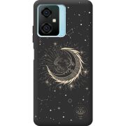 Черный чехол BoxFace Blackview Oscal C70 Moon