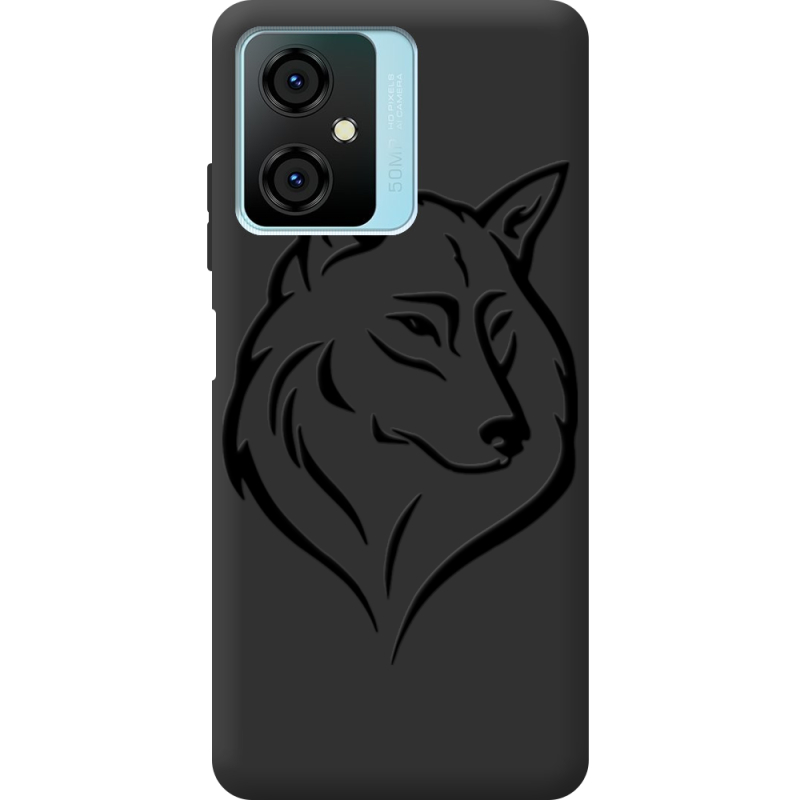 Черный чехол BoxFace Blackview Oscal C70 Wolf