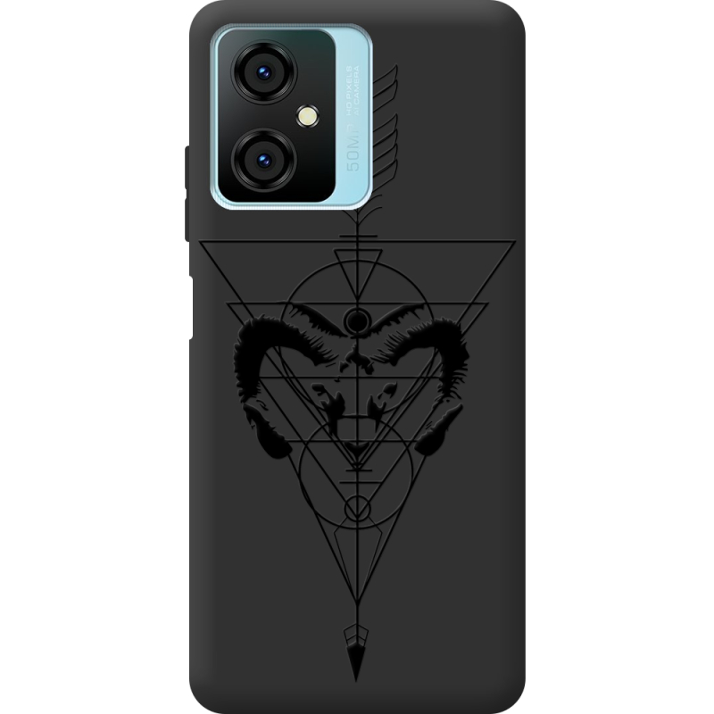 Черный чехол BoxFace Blackview Oscal C70 