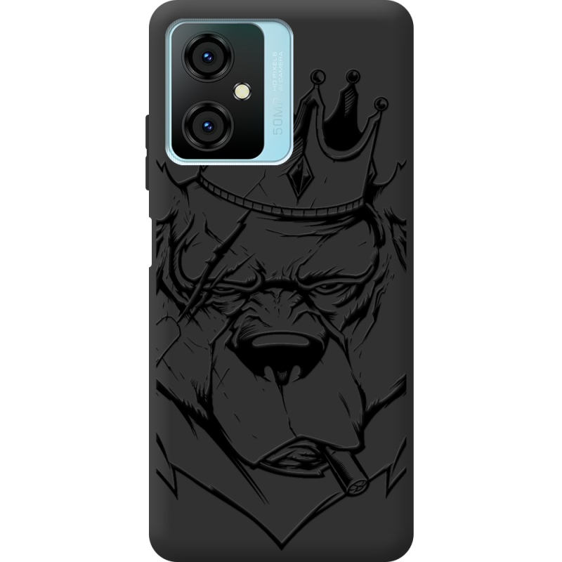 Черный чехол BoxFace Blackview Oscal C70 Bear King