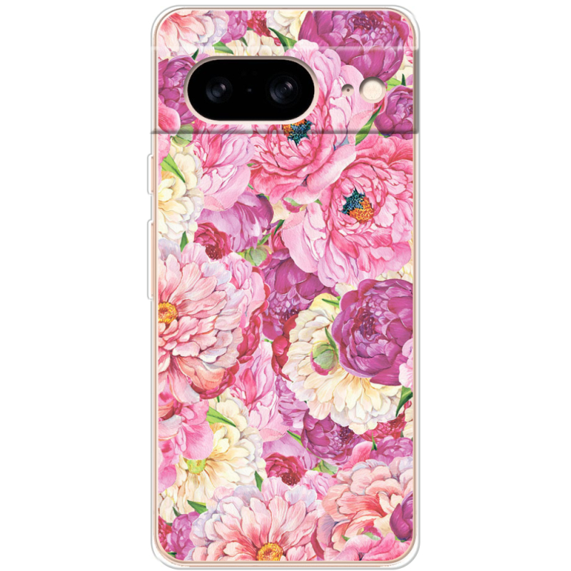 Чехол BoxFace Google Pixel 8 Pink Peonies