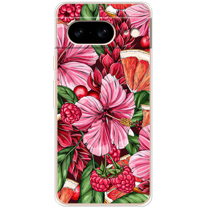 Чехол BoxFace Google Pixel 8 Tropical Flowers