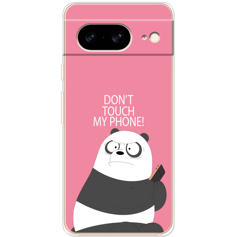 Чехол BoxFace Google Pixel 8 Dont Touch My Phone Panda