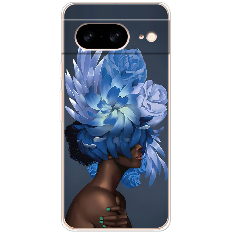 Чехол BoxFace Google Pixel 8 Exquisite Blue Flowers