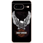 Чехол BoxFace Google Pixel 8 Harley Davidson and eagle
